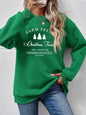 Graphic Round Neck Dropped Shoulder Sweatshirt