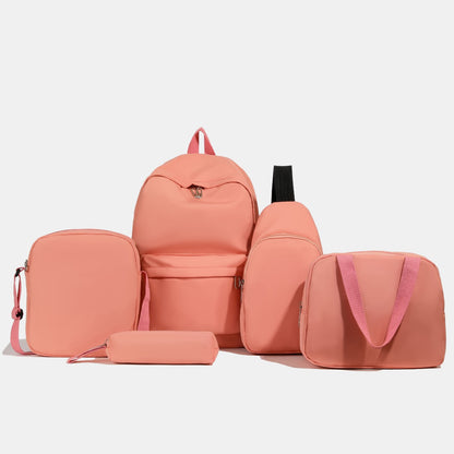 Cloth 5 Piece Bag Set